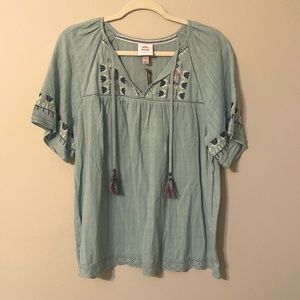 Knox Rose Teal Shirt